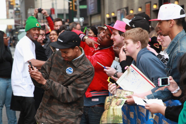 Celebrities Visit "Late Show With David Letterman" - April 3, 2013