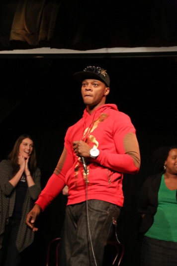 NEW YORK, NY - MARCH 07: Recording artit Papoose attends Cipha Sounds' Take It Personal - The Hip Hop Improv Show at UCB Theatre on March 7, 2014 in New York City. (Photo by Johnny Nunez/Getty Images)